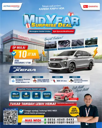 XENIA ANGSURAN 100Ribuan Per Hari