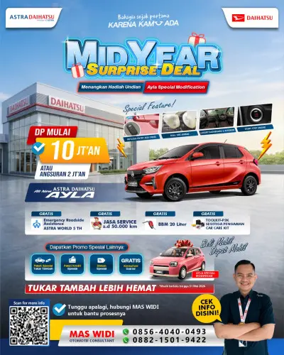 AYLA DP MULAI 10 JUTAAN